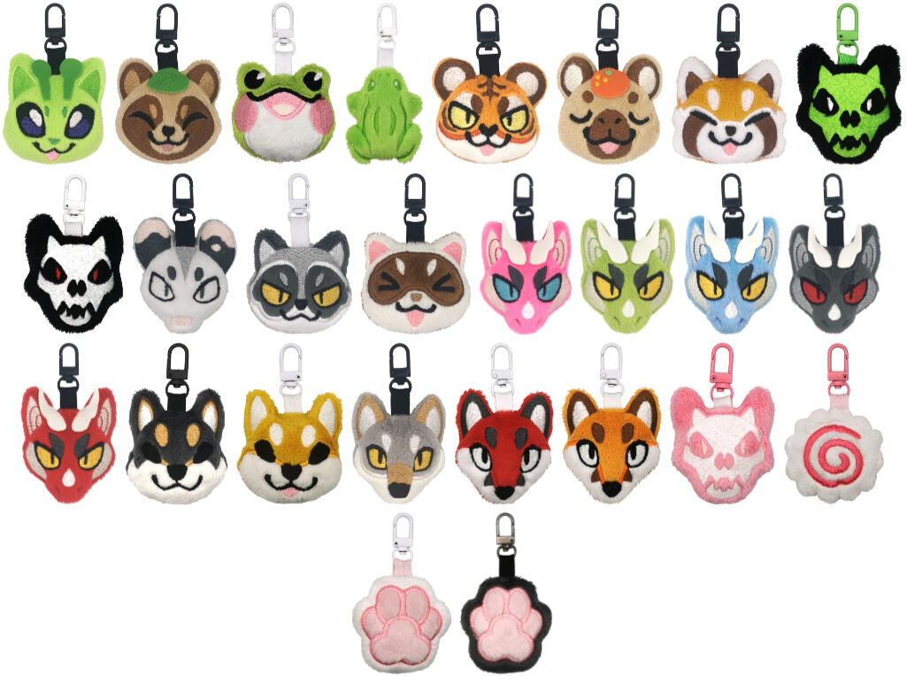 Plush keychains - original